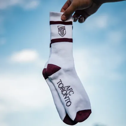 AFC Toronto Socks - Maroon
