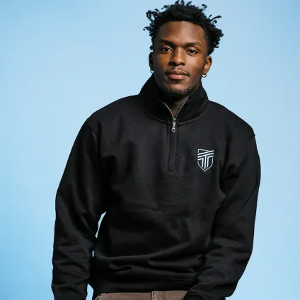 Unisex Quarter Zip Sweatshirt